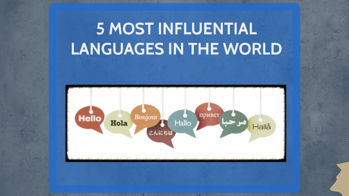 5 Most Influential Languages in the World 2015 by Nestor Florez Alvarez ...