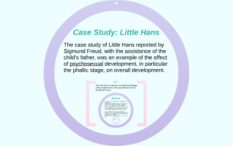 evaluate the case study of little hans