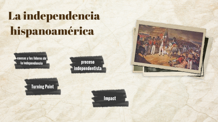 La Independencia De Hispanoamerica By Maria Perez 7912