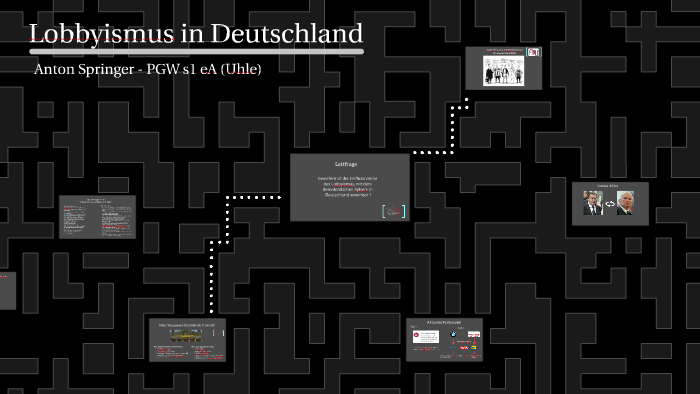 Lobbyismus In Deutschland By Anton Springer On Prezi