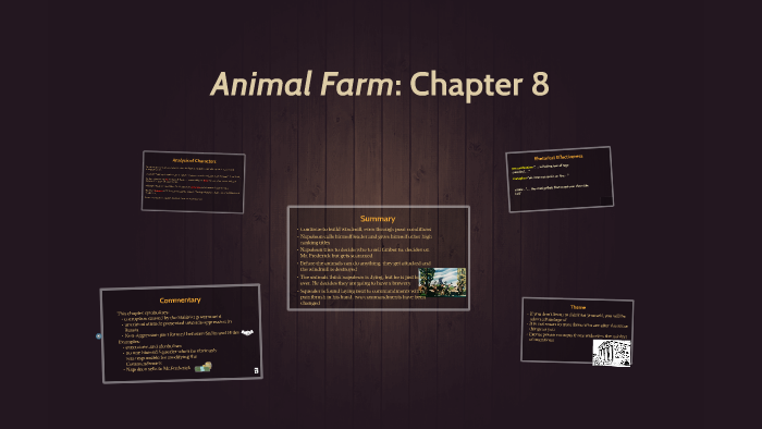 43+ What Happened In Chapter 8 Of Animal Farm - BassamDikshita