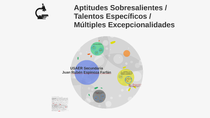 Aptitudes Sobresalientes / Talentos Especificos / Multiples by ruben ...