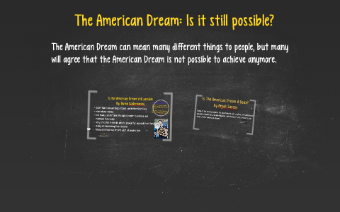 is the american dream still possible by david wallechinsky essay