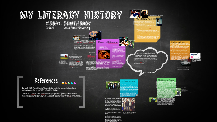 My Literacy Journey by Megan Southerby on Prezi