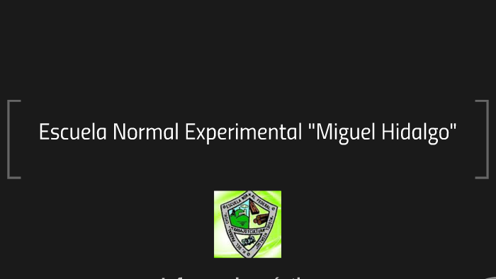 escudo de la escuela normal experimental miguel hidalgo