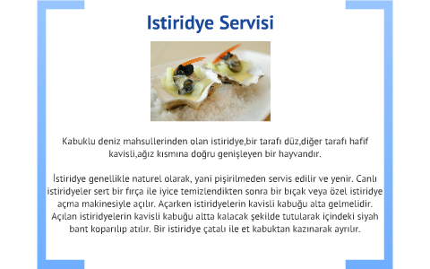 Istiridye Servisi By Hilal Dmitrieva