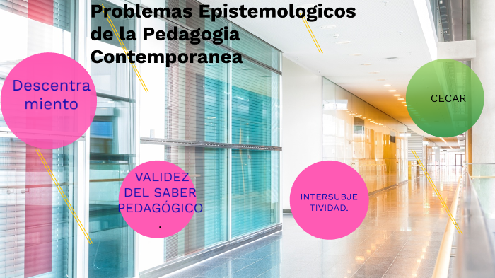 problema epistemologico de la pedagogía Contemporanea by lenis paniza ...