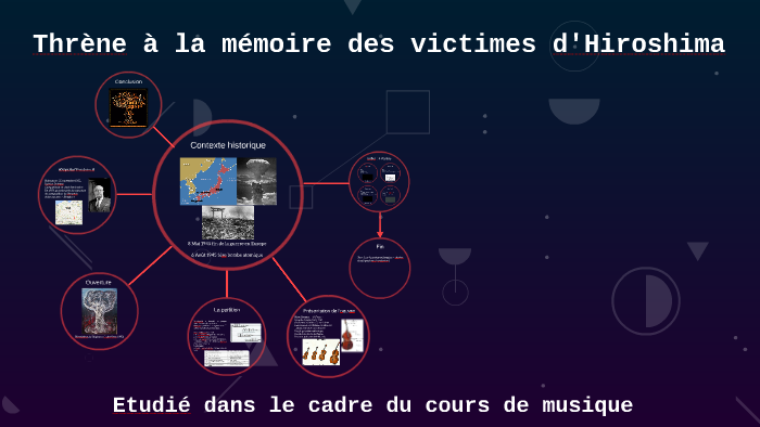 Thrène à la mémoire des victimes d'Hiroshima by Manon Roth on Prezi
