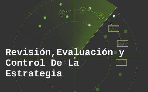 Revisión, Evaluación y Control de la Estrategia by JUAN SEBASTIAN ...