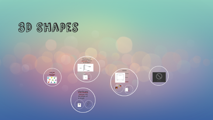 3d Shapes by Donna Herron on Prezi