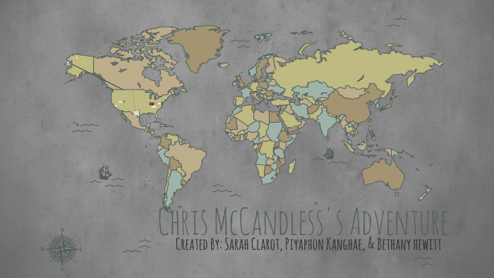 chris mccandless trip map