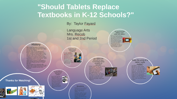 tablets replace textbooks