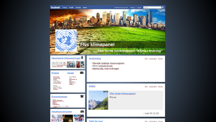 FNs Klimapanel By Synne Dal