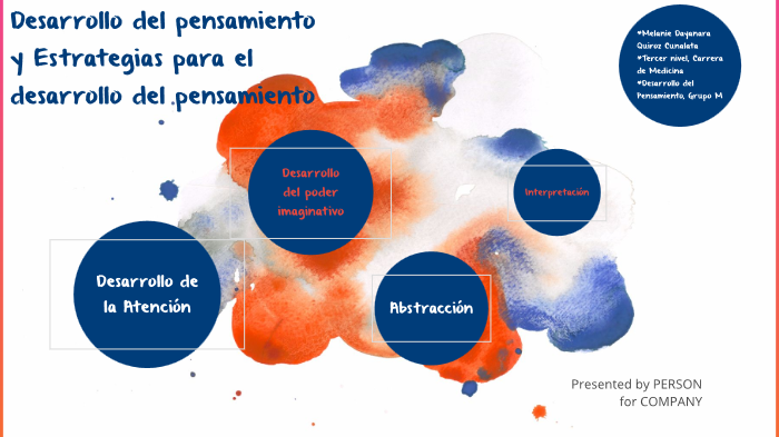 Desarrollo Del Pensamiento Y Estrategias Para El Desarrollo Del ...