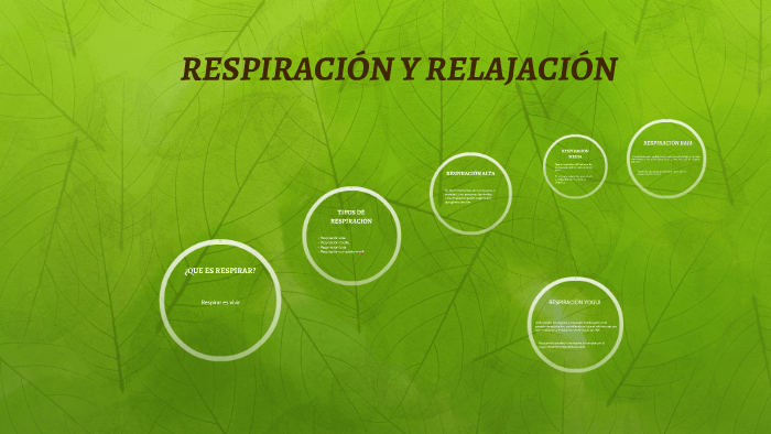 TIPOS DE RESPIRACIÓN Y RELAJACION by oscar zavala