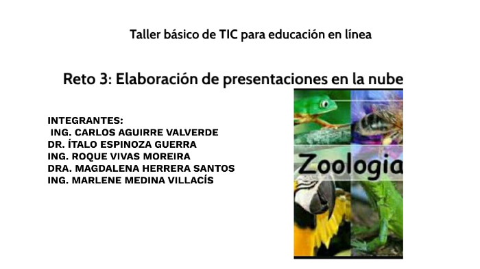 Reto 3: Elaboración de presentaciones en la nube by Carlos Aguirre on Prezi