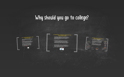 Why should you go to college? by Emily Rafferty on Prezi
