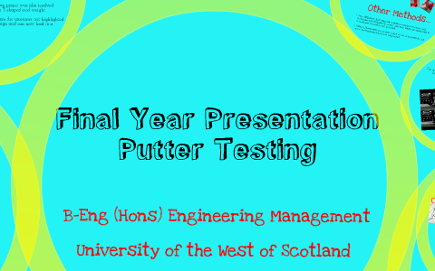 Final Year Project Presentation by Andrew Dickson on Prezi
