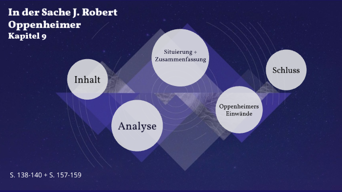 In der Sache J. Robert Oppenheimer by Gaëlla De Angelis on Prezi