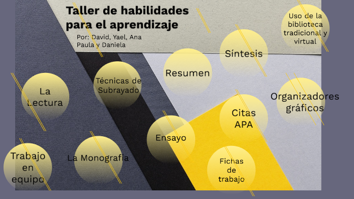 Taller de habilidades para el aprendizaje by David Castillo Gutierrez