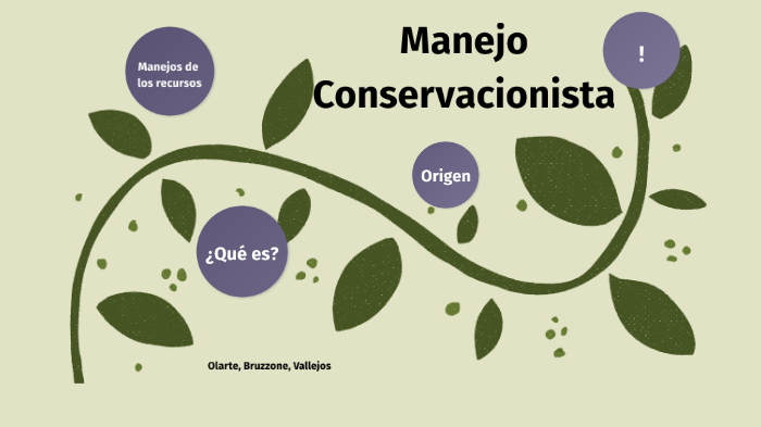 Manejo Conservacionista by Belén Vallejos