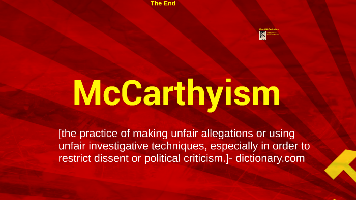 Mccarthyism By Jonathan Chung On Prezi