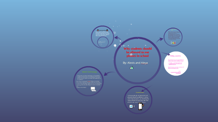 Why students should be allowed to use phones in school by aleya fyffe ...