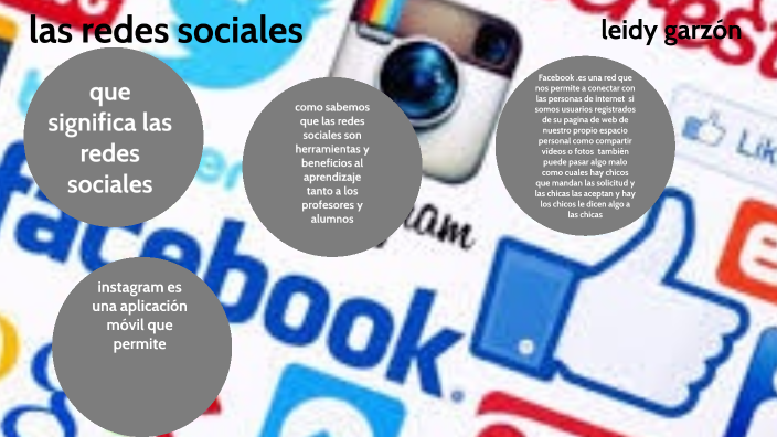 trabajo de las redes sociales by Leidy Garzon on Prezi
