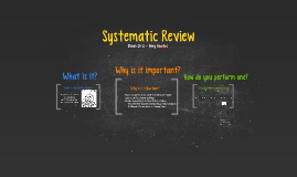 how to find ideas for systematic review