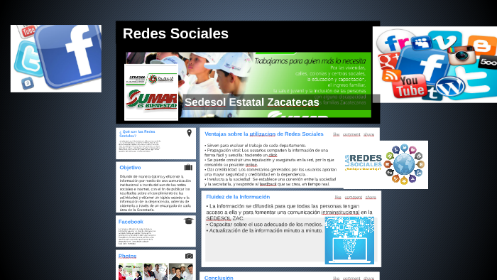 Redes Sociales by aleex lopez on Prezi