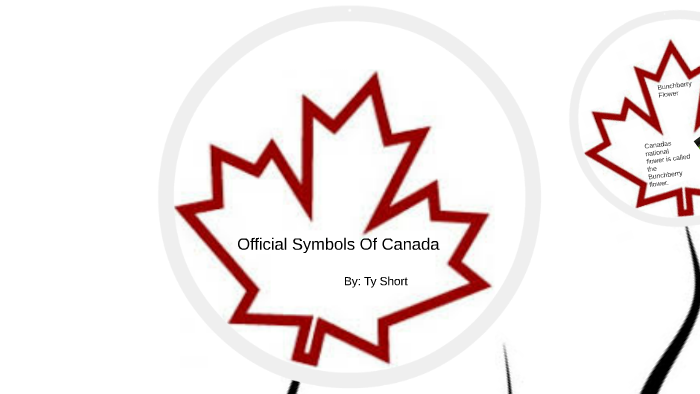 Official Symbols Of Canada By Ty Short