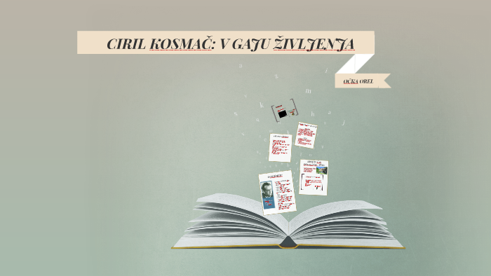 Ciril Kosmač V Gaju življenja