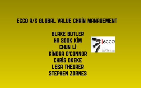 ECCO Global Value Management by Blake