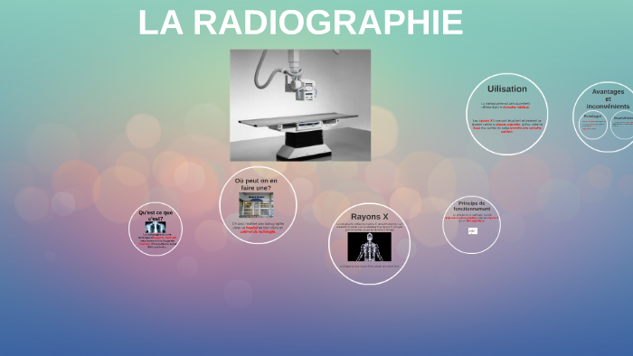 LA RADIOGRAPHIE by