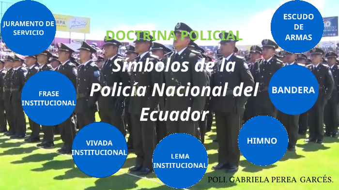 SIMBOLOS DE LA POLICÍA NACIONAL DE LA ECUADOR by GABRIELA ZULAY PEREA ...