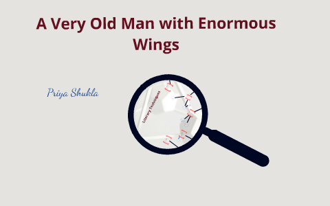 an old man with enormous wings summary