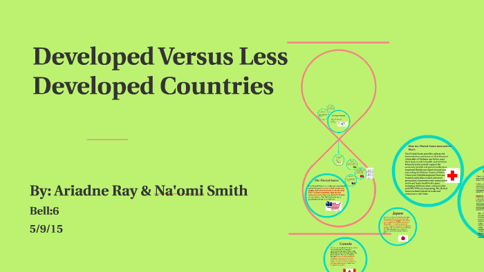 Developed Versus Less Developed Countries by ariadne ray on Prezi