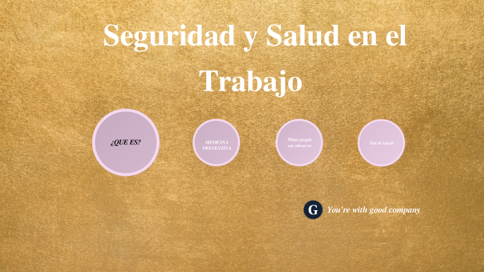 SEGURIDAD Y SALUD EN EL TRABAJO by wendy Talero on Prezi