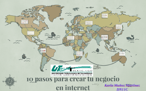10 pasos para crear tu negocio en internet by Karlita Muñoz on Prezi