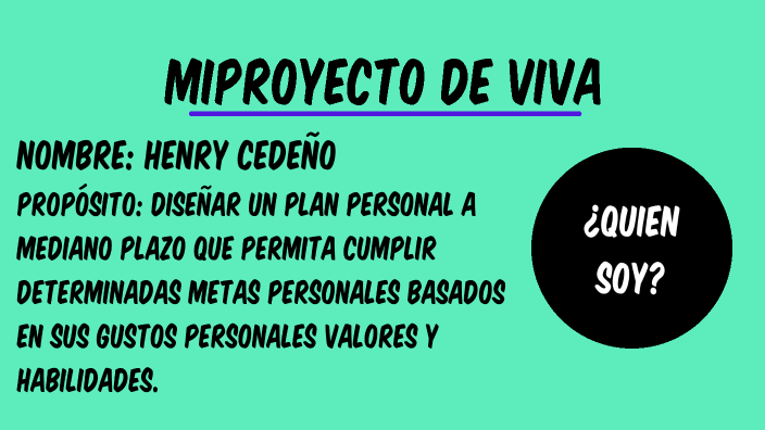 proyecto de vida by Henry Cedeño on Prezi