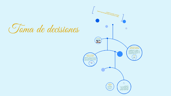 Toma de decisiones by Andrea Montilla García on Prezi