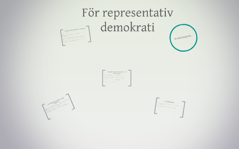 Representativ Demokrati Fördelar Och Nackdelar