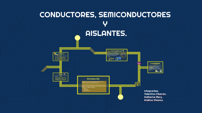 CONDUCTORES, SEMICONDUCTORES Y AISLANTES. by katherine mery cortes on Prezi