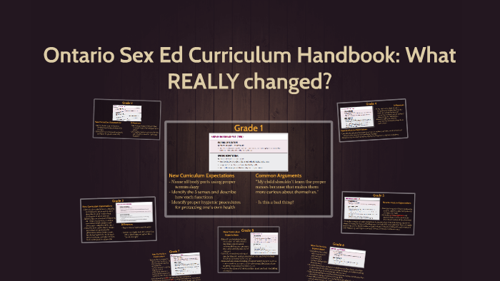 A Guide To Explaining The Sex Ed Curriculum By Ryley Fletcher 7359