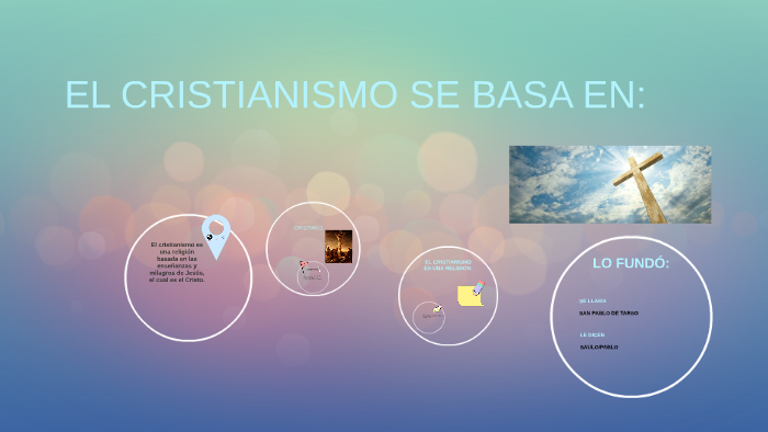 El cristianismo es una religión basada en las enseñanzas y m by celeste ...