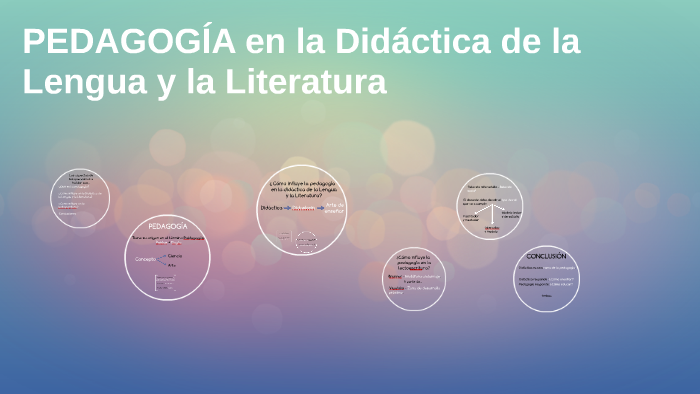 PEDAGOGÍA en la Didáctica de la Lengua y la Literatura by Carmen Diaz ...
