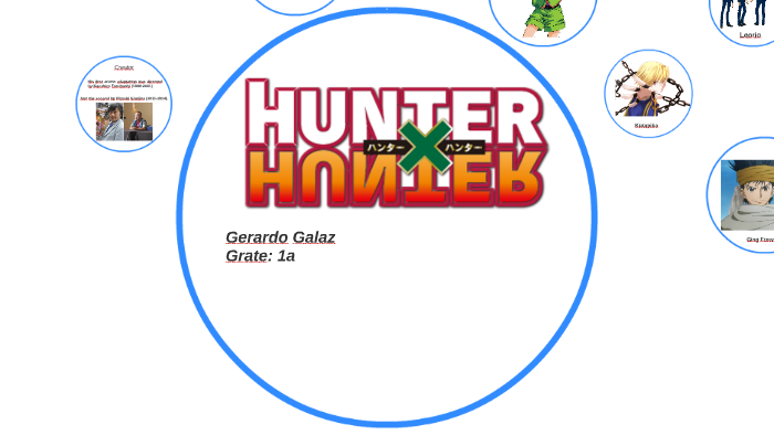 Hunter x Hunter by gerardo galaz on Prezi