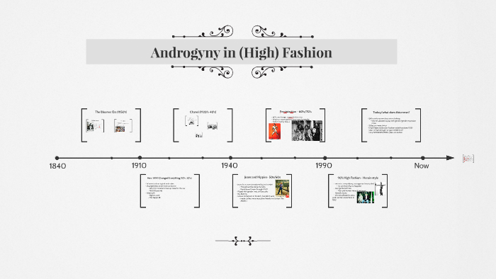 Androgyny in (high) fashion. by Amelia Kroner on Prezi
