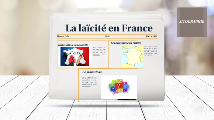 La Laicite En France By Lola Masson On Prezi Next