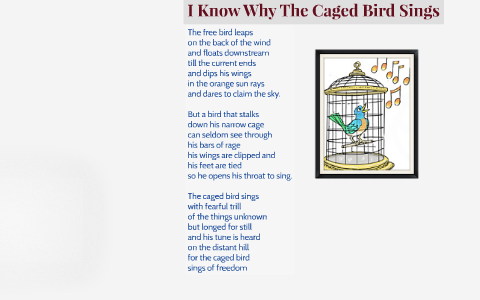 i know why the caged bird sings poem analysis